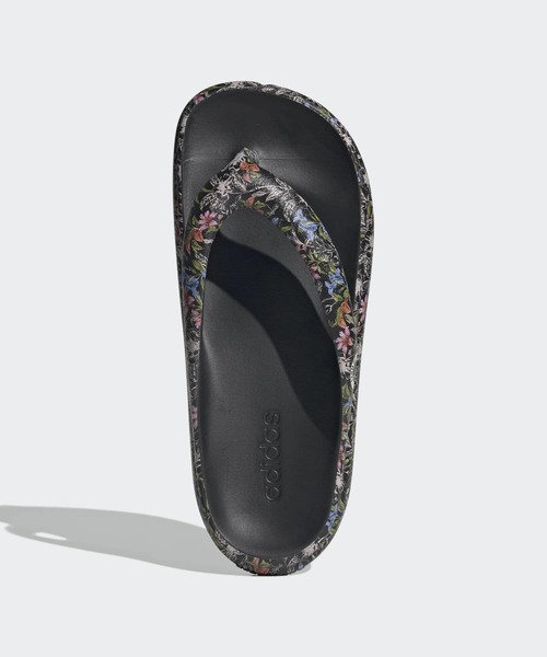 adidas（アディダス）の「ADILETTE LUMIA FLIP FLOP / アディレッタ ルミア サンダル / アディダス adidas（サンダル・レディース・ブラック・23.5cm/22.5cm/24.5cm/25.5cm）」の2枚目の写真