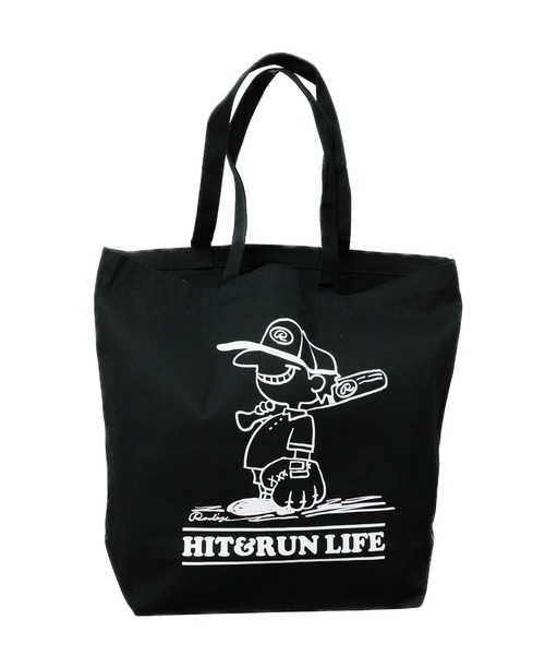 sunny branch(サニーブランチ)の「★Rawlings/ローリングス★BASEBALL BOY TOTE / ベースボールボーイトート(トートバッグ・メンズ・オフホワイト/ブラック・FREE)」の2枚目の写真