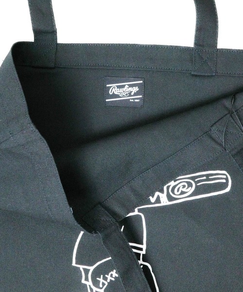 sunny branch(サニーブランチ)の「★Rawlings/ローリングス★BASEBALL BOY TOTE / ベースボールボーイトート(トートバッグ・メンズ・オフホワイト/ブラック・FREE)」の10枚目の写真