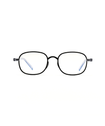 grafik:plastic（グラフィックプラスチック）の「david.l_black.gray clear（メガネ）」