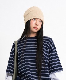 raucohouse（ラウコハウス）の「ドレープコットンビーニー（ニットキャップ/ビーニー）」