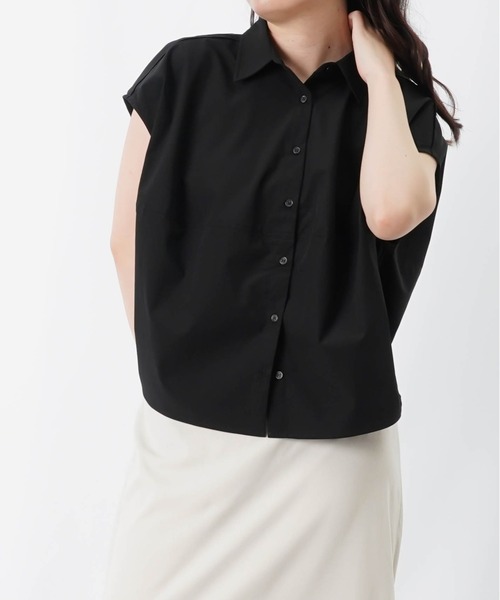 LUCA/LADY LUCK LUCA(ルカ/レディラックルカ)の「LC/LLL 【ICE TOUCH】コクーンシャツ(シャツ/ブラウス・レディース・オフホワイト/ブラック/ライトグレー・FREE)」の17枚目の写真