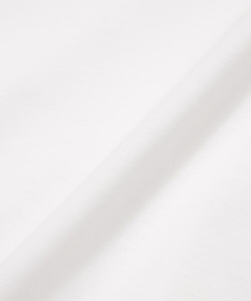 amaca（アマカ）の「プレーティング天竺 レース切替Tシャツ（Tシャツ/カットソー・レディース・オフホワイト/ダークネイビー/グリーン・40/38）」の14枚目の写真