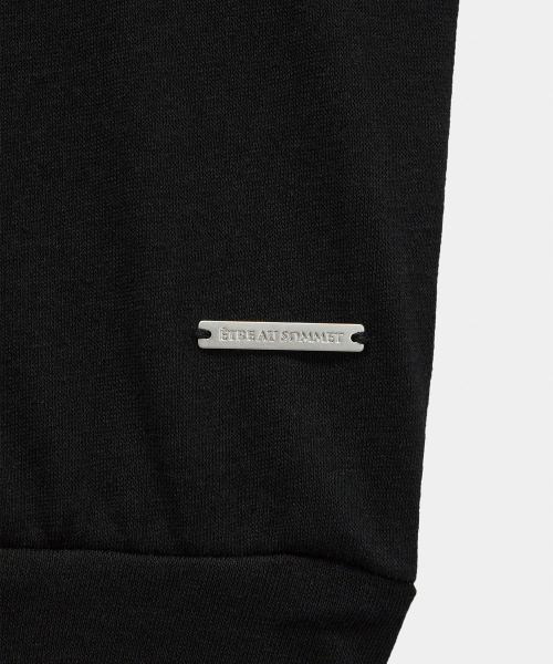 ETRE AU SOMMET(エトレオソメ)の「Two-Line Button Short Sleeveless (Black)(Tシャツ/カットソー・レディース・その他・FREE)」の8枚目の写真