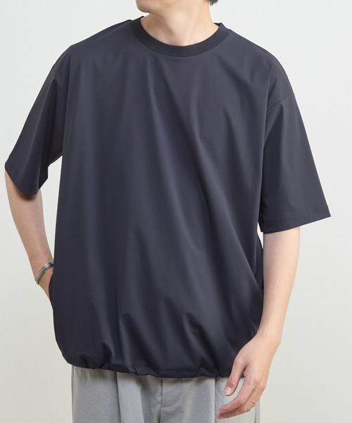 MASTER FRAME(マスターフレーム )の「【MASTER FRAME/マスターフレーム】氷結クルーネックTシャツ | ストレッチ / 接触冷感(Tシャツ/カットソー・メンズ・ブラック/グレー/ネイビー・4/3/2)」の3枚目の写真