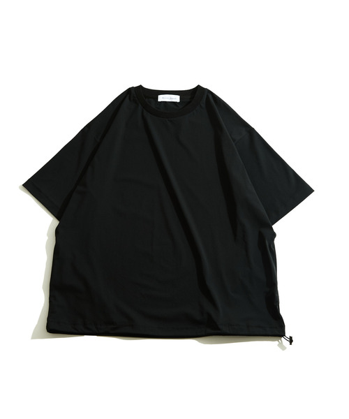 MASTER FRAME(マスターフレーム )の「【MASTER FRAME/マスターフレーム】氷結クルーネックTシャツ | ストレッチ / 接触冷感(Tシャツ/カットソー・メンズ・ブラック/グレー/ネイビー・4/3/2)」の4枚目の写真