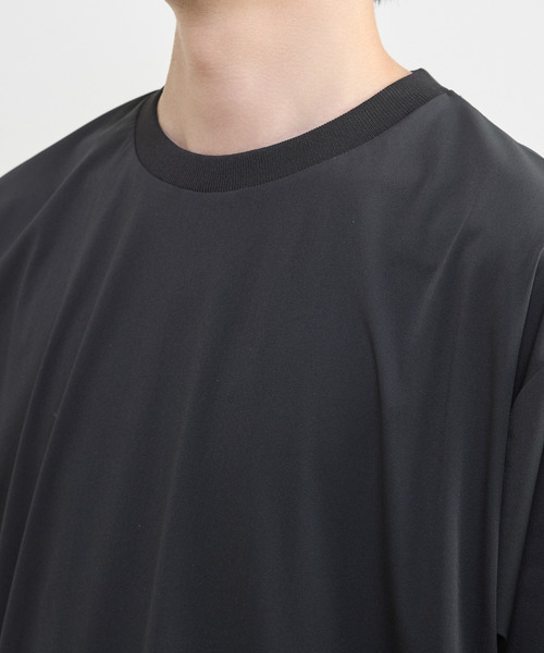 MASTER FRAME(マスターフレーム )の「【MASTER FRAME/マスターフレーム】氷結クルーネックTシャツ | ストレッチ / 接触冷感(Tシャツ/カットソー・メンズ・ブラック/グレー/ネイビー・4/3/2)」の9枚目の写真