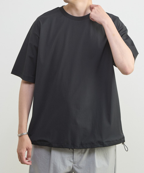 MASTER FRAME(マスターフレーム )の「【MASTER FRAME/マスターフレーム】氷結クルーネックTシャツ | ストレッチ / 接触冷感(Tシャツ/カットソー・メンズ・ブラック/グレー/ネイビー・4/3/2)」の13枚目の写真