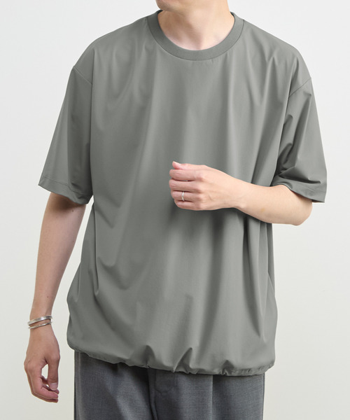 MASTER FRAME(マスターフレーム )の「【MASTER FRAME/マスターフレーム】氷結クルーネックTシャツ | ストレッチ / 接触冷感(Tシャツ/カットソー・メンズ・ブラック/グレー/ネイビー・4/3/2)」の19枚目の写真