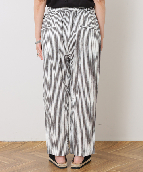JOURNAL STANDARD LUXE(ジャーナルスタンダード ラックス)の「CLストライプ イージーテーパーパンツ(その他パンツ・レディース・チャコールグレー/レッド/ベージュ・FREE)」の17枚目の写真