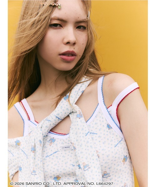 sanrio house(サンリオハウス)の「【LILY BROWN】総柄ワンピース(ワンピース・レディース・レッド/ホワイト/ブルー・F)」の9枚目の写真