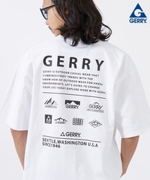 【GERRY】別注マルチロゴ半袖Tシャツ 62-9212G-BJ
