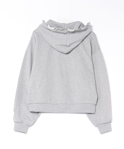 Heather(ヘザー)の「【Heather×PEACH JOHN】フリル裏毛フーディ 1052569(パーカー・レディース・ホワイト系その他/グレー・FREE)」の20枚目の写真