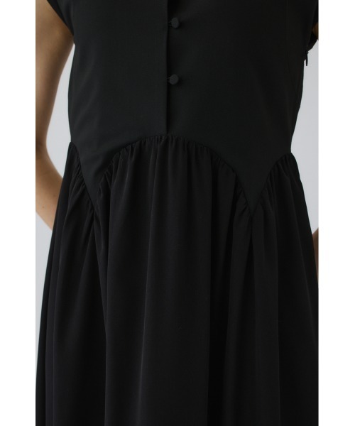 RIM.ARK（リムアーク）の「Glen collar dress(グレンカラードレス)（ドレス・レディース・ネイビー/ブラック・38/36）」の20枚目の写真