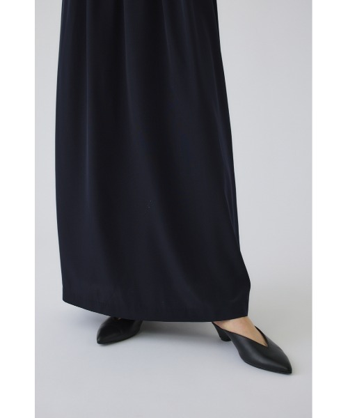 RIM.ARK（リムアーク）の「Glen collar dress(グレンカラードレス)（ドレス・レディース・ネイビー/ブラック・38/36）」の3枚目の写真