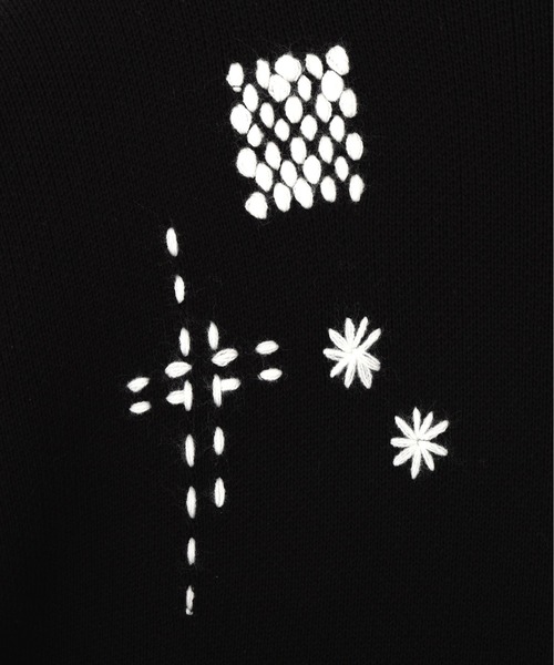 BEAVER(ビーバー)の「B omnivore/ビーオムニボー HAND STITCH CARDIGAN ハンドステッチカーディガン(カーディガン/ボレロ・メンズ・グレー/エメラルド/ブラック・L/M)」の11枚目の写真
