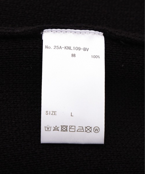 BEAVER(ビーバー)の「B omnivore/ビーオムニボー HAND STITCH CARDIGAN ハンドステッチカーディガン(カーディガン/ボレロ・メンズ・グレー/エメラルド/ブラック・L/M)」の14枚目の写真