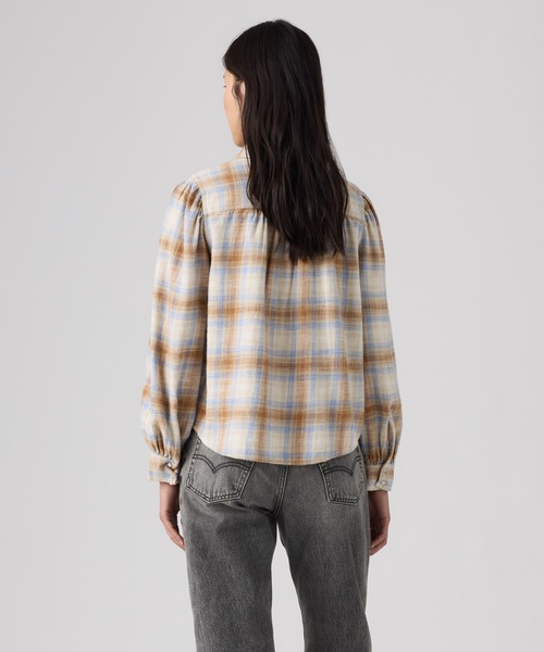 Levi's(リーバイス)の「Levi's/リーバイス ジュナ ウエスタンシャツ(シャツ/ブラウス・レディース・ベージュ・S/XS)」の3枚目の写真