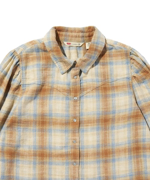 Levi's(リーバイス)の「Levi's/リーバイス ジュナ ウエスタンシャツ(シャツ/ブラウス・レディース・ベージュ・S/XS)」の6枚目の写真
