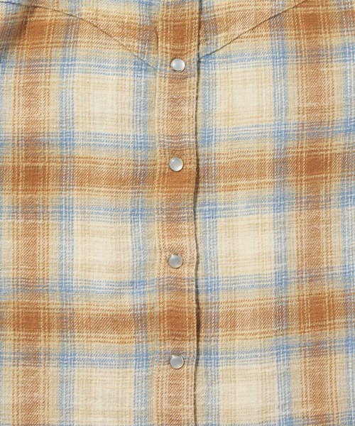 Levi's(リーバイス)の「Levi's/リーバイス ジュナ ウエスタンシャツ(シャツ/ブラウス・レディース・ベージュ・S/XS)」の9枚目の写真