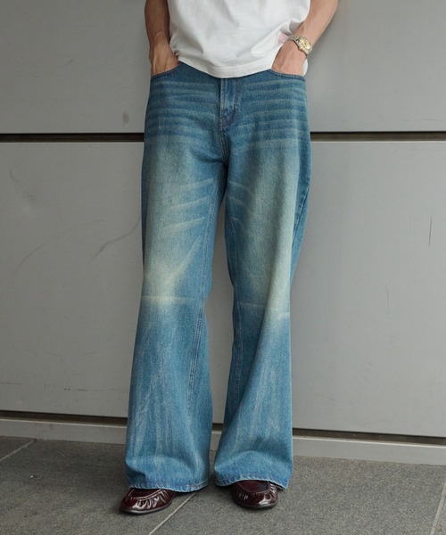Vintage Fade Bootcut Denim Pants／ヴィンテージフェードブーツカット 
