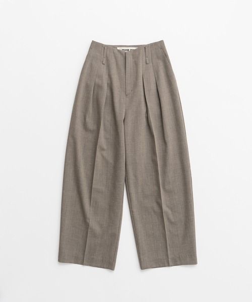 PRANK PROJECT(プランクプロジェクト)の「【2026Autumn Pre-Order】シルクネップコクーンパンツ / Silk Nep Cocoon Pants(スラックス・レディース・ブラック/ベージュ・38/36)」の22枚目の写真