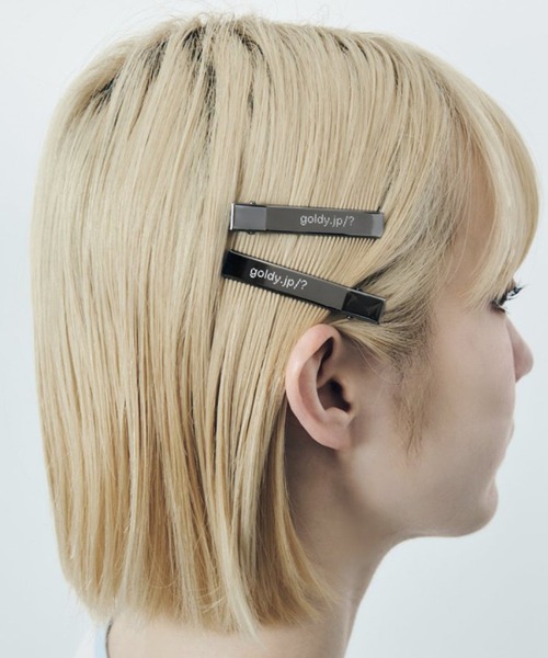 GOLDY】ロゴヘアクリップ 6260701（バレッタ/ヘアクリップ）｜GOLDY
