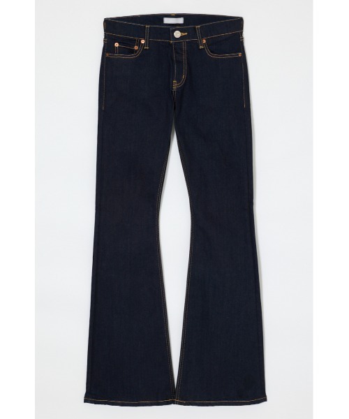 MOUSSY（マウジー）の「【26年AW新作】LOWRISE Rebirth BOOTCUT（デニムパンツ・レディース・ワンウォッシュ/ダークブルー・25inch/26inch/24inch/23inch）」の2枚目の写真