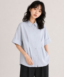 Dita Muaj.（ディータムアージュ）の「ウエストタックハーフスリーブシャツ（シャツ/ブラウス）」