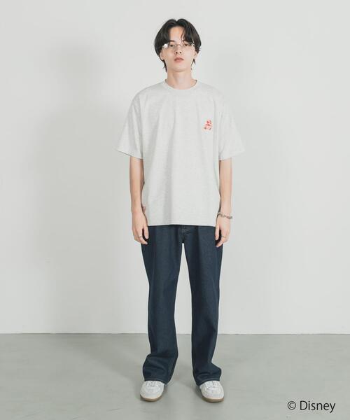 SENSE OF PLACE by URBAN RESEARCH（センスオブプレイスバイアーバンリサーチ）の「別注/Disney/グラフィックTシャツB（Tシャツ/カットソー・メンズ・ライトブルー/ブラウン/ライトグレー・LARGE/MEDIUM）」の10枚目の写真