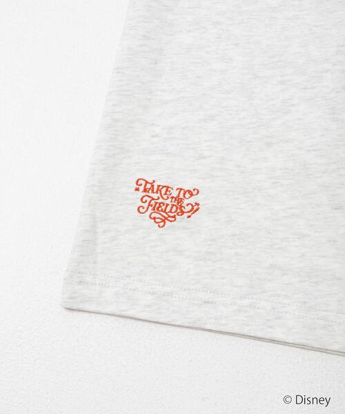 SENSE OF PLACE by URBAN RESEARCH（センスオブプレイスバイアーバンリサーチ）の「別注/Disney/グラフィックTシャツB（Tシャツ/カットソー・メンズ・ライトブルー/ブラウン/ライトグレー・LARGE/MEDIUM）」の13枚目の写真