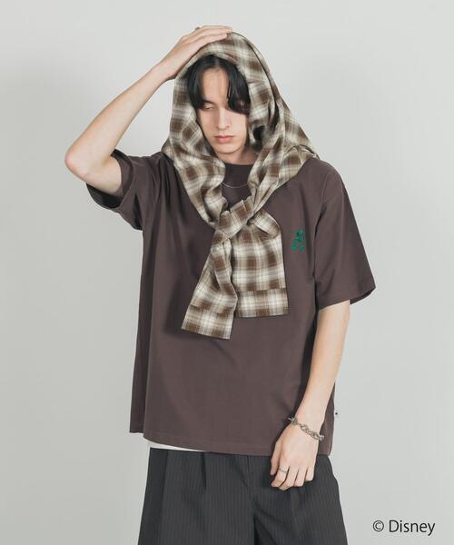 SENSE OF PLACE by URBAN RESEARCH（センスオブプレイスバイアーバンリサーチ）の「別注/Disney/グラフィックTシャツB（Tシャツ/カットソー・メンズ・ライトブルー/ブラウン/ライトグレー・LARGE/MEDIUM）」の15枚目の写真