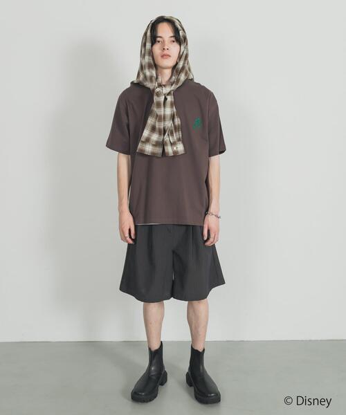 SENSE OF PLACE by URBAN RESEARCH（センスオブプレイスバイアーバンリサーチ）の「別注/Disney/グラフィックTシャツB（Tシャツ/カットソー・メンズ・ライトブルー/ブラウン/ライトグレー・LARGE/MEDIUM）」の20枚目の写真