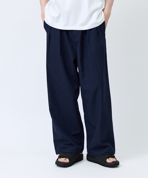 le cercle ADAM ET ROPE'(ルセルクルアダムエロペ)の「ドライシャンブレータックパンツ(その他パンツ・メンズ・チャコールグレー/ネイビー/ブラウン・L/LL/M/S)」の3枚目の写真