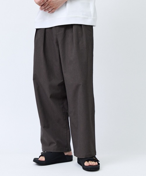 le cercle ADAM ET ROPE'(ルセルクルアダムエロペ)の「ドライシャンブレータックパンツ(その他パンツ・メンズ・チャコールグレー/ネイビー/ブラウン・L/LL/M/S)」の2枚目の写真