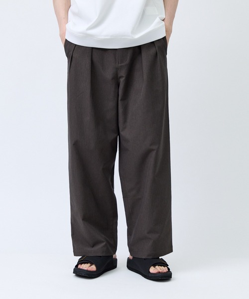 le cercle ADAM ET ROPE'(ルセルクルアダムエロペ)の「ドライシャンブレータックパンツ(その他パンツ・メンズ・チャコールグレー/ネイビー/ブラウン・L/LL/M/S)」の8枚目の写真
