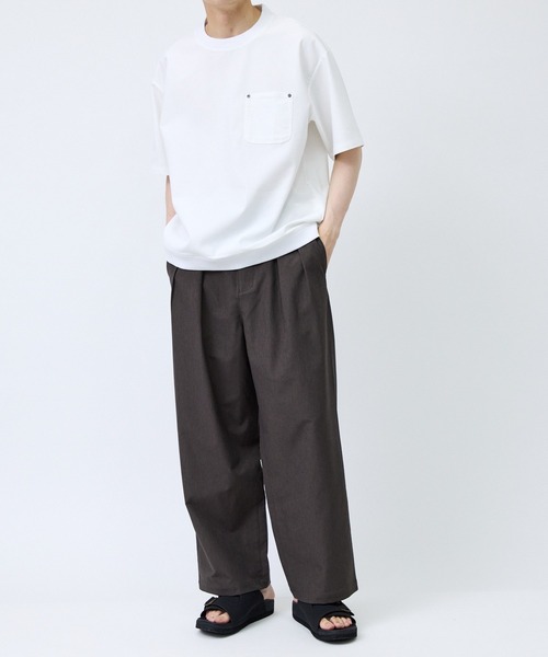 le cercle ADAM ET ROPE'(ルセルクルアダムエロペ)の「ドライシャンブレータックパンツ(その他パンツ・メンズ・チャコールグレー/ネイビー/ブラウン・L/LL/M/S)」の18枚目の写真
