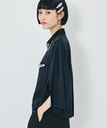 TOGA PULLA | 【TOGA PULLA/トーガプルラ】Rayon silk twill shirt/レーヨンシルクツイルシャツ(シャツ/ブラウス)