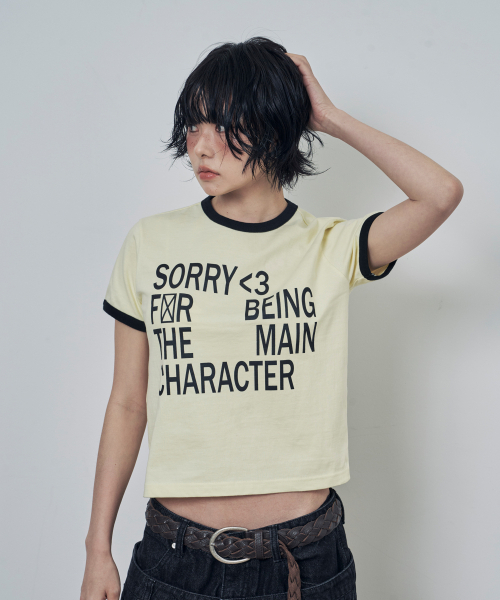 LOSERS CLUB（ルーザーズクラブ）の「スローガンリンガー半袖Tシャツイエロー（Tシャツ/カットソー・メンズ・その他・0/1/2）」の5枚目の写真