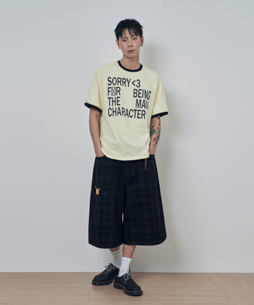 LOSERS CLUB（ルーザーズクラブ）の「スローガンリンガー半袖Tシャツイエロー（Tシャツ/カットソー・メンズ・その他・0/1/2）」の7枚目の写真