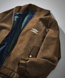 FREAK'S STORE（フリークスストア）の「UMBRO/アンブロ SP Brushed Stand Collar Blouson/別注 ブラッシュド スタンドカラー ブルゾン（ブルゾン）」