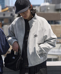 UMBRO（アンブロ）の「UMBRO/アンブロ SP Brushed Stand Collar Blouson/別注 ブラッシュド スタンドカラー ブルゾン（ブルゾン）」