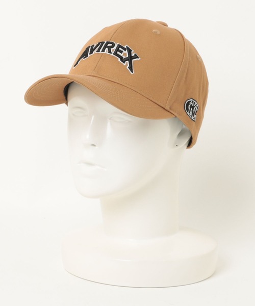 AVIREX（アヴィレックス）の「【es】【AVIREX】VARSITY 3DLOGO CAP（キャップ・メンズ・ライトグレー/ベージュ/ブラック・FREE）」の13枚目の写真