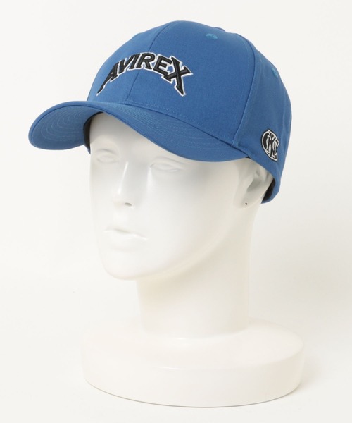 AVIREX（アヴィレックス）の「【es】【AVIREX】VARSITY 3DLOGO CAP（キャップ・メンズ・ライトグレー/ベージュ/ブラック・FREE）」の14枚目の写真