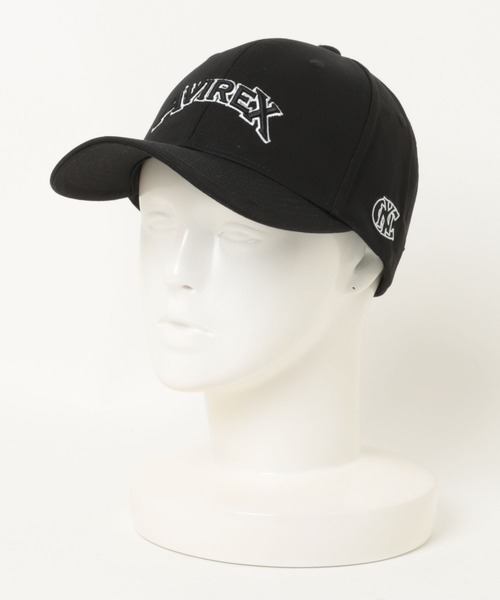 AVIREX（アヴィレックス）の「【es】【AVIREX】VARSITY 3DLOGO CAP（キャップ・メンズ・ライトグレー/ベージュ/ブラック・FREE）」の15枚目の写真