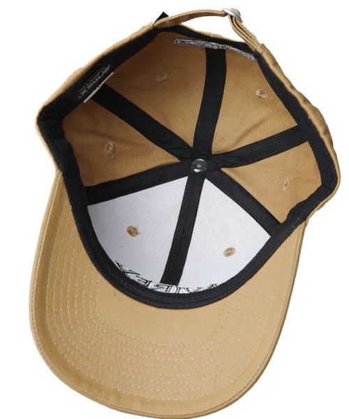 AVIREX（アヴィレックス）の「【es】【AVIREX】VARSITY 3DLOGO CAP（キャップ・メンズ・ライトグレー/ベージュ/ブラック・FREE）」の9枚目の写真