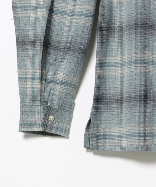 BEAMS HEART(ビームスハート)の「メランジ オンブレ オープンカラーシャツ(シャツ/ブラウス・メンズ・ブルー/オレンジ・LARGE/SMALL/MEDIUM)」の13枚目の写真