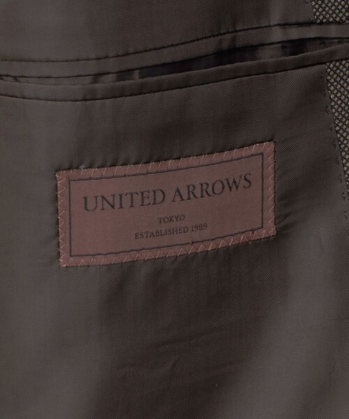 UNITED ARROWS（ユナイテッドアローズ）の「ブラウン バーズアイ シングル 3ボタン スーツ MCーMODEL（セットアップ・メンズ・ダークブラウン・48/46/50）」の11枚目の写真