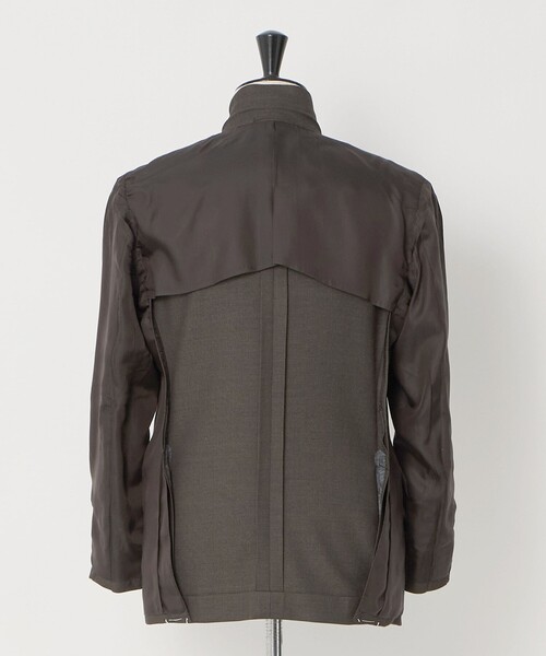UNITED ARROWS（ユナイテッドアローズ）の「ブラウン バーズアイ シングル 3ボタン スーツ MCーMODEL（セットアップ・メンズ・ダークブラウン・48/46/50）」の13枚目の写真
