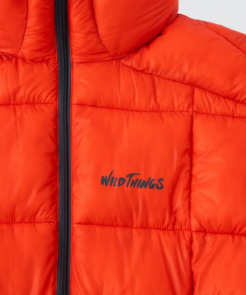 WILD THINGS(ワイルドシングス)の「WILD THINGS/ワイルドシングス BIVOUAC LOFT JACKET LOFTECH ブランドロゴ ダウンジャケット ポケッタブル(ダウンジャケット/コート・メンズ・レッド・M)」の7枚目の写真